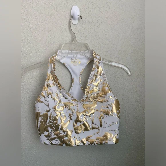 NWOT, Lilly Pulitzer UPF 50+ Luxletic Lindsay Sports Bra, Size XS - Picture 4 of 12